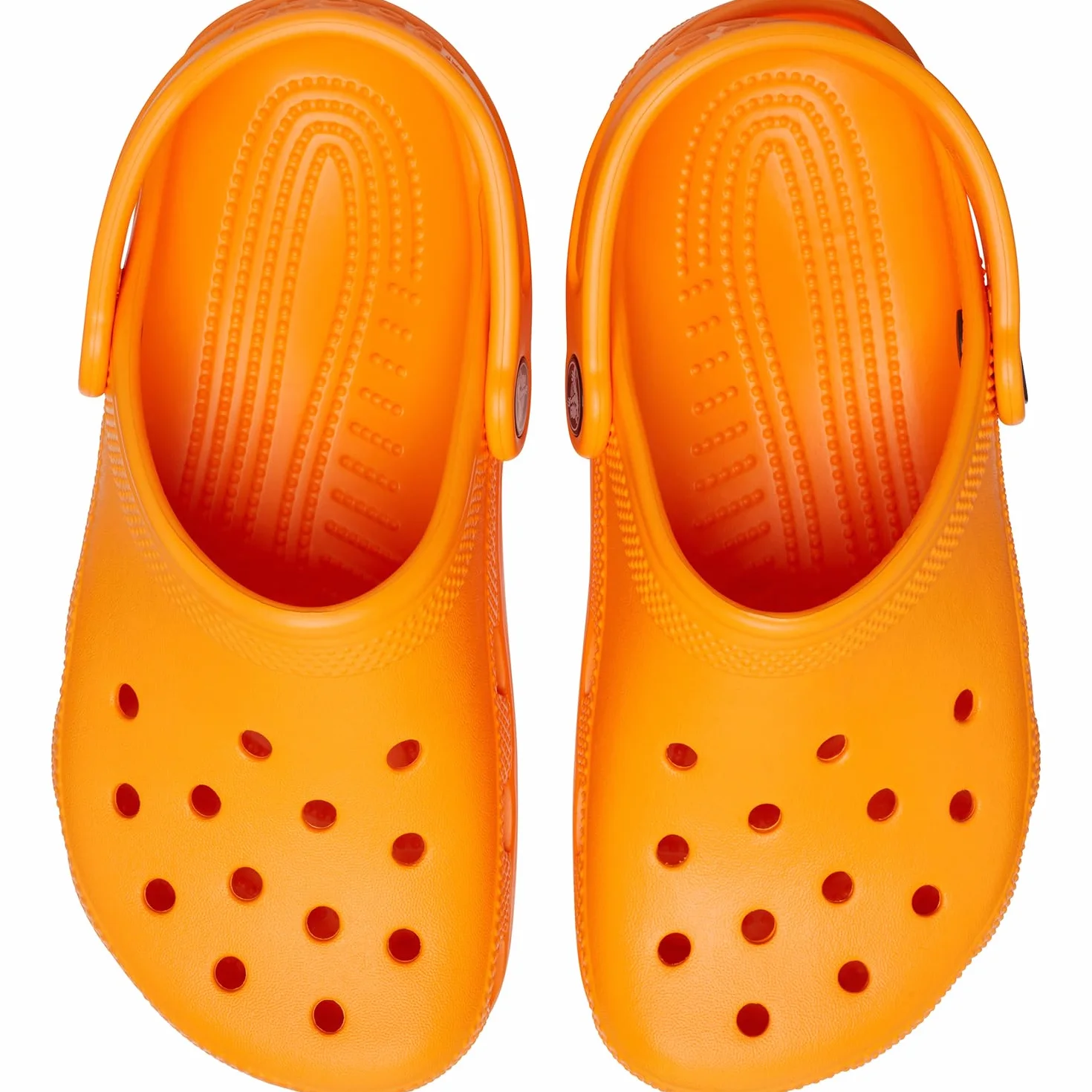 Crocs Classic Clog T, Zoccoli Unisex - Bambini e ragazzi, Orange Zing, 24/25 EU
