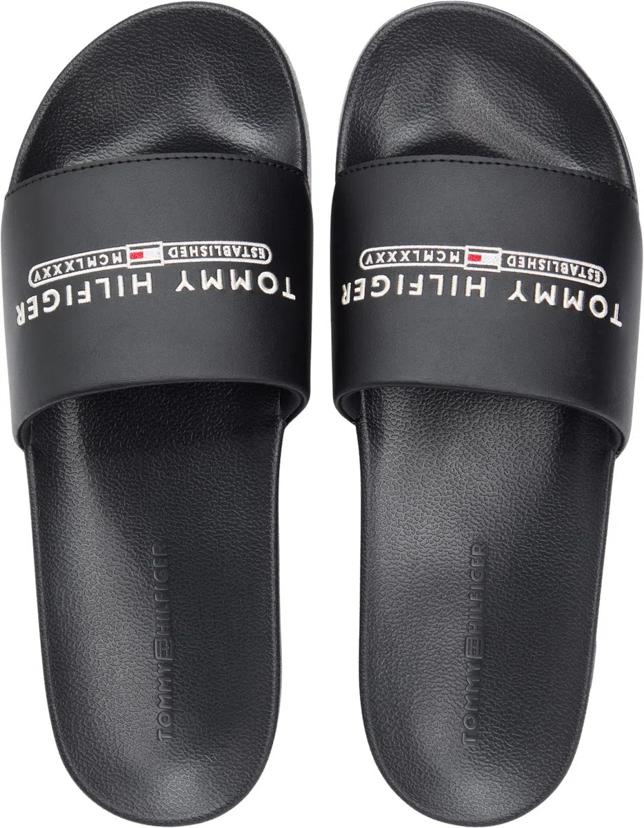 Tommy Hilfiger Raised Pool Slide Fm0fm05761, Diapositive Uomo