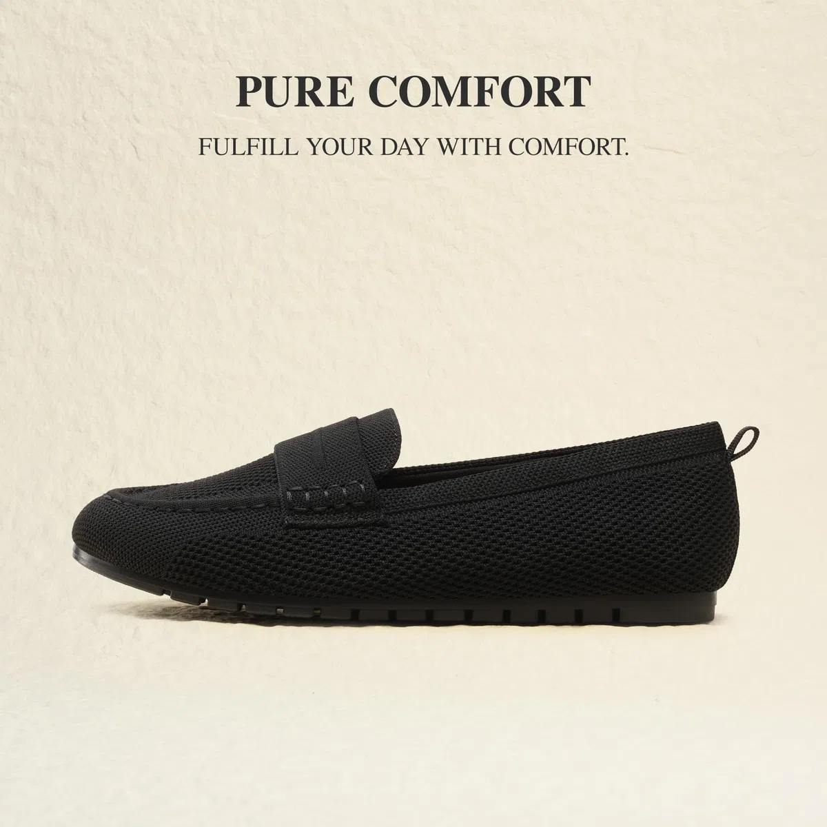 DREAM PAIRS Scarpe Mocassini da Donna in Maglia Penny - Slip-On Casual, Comodi, Ideali per Lavoro e Passeggio