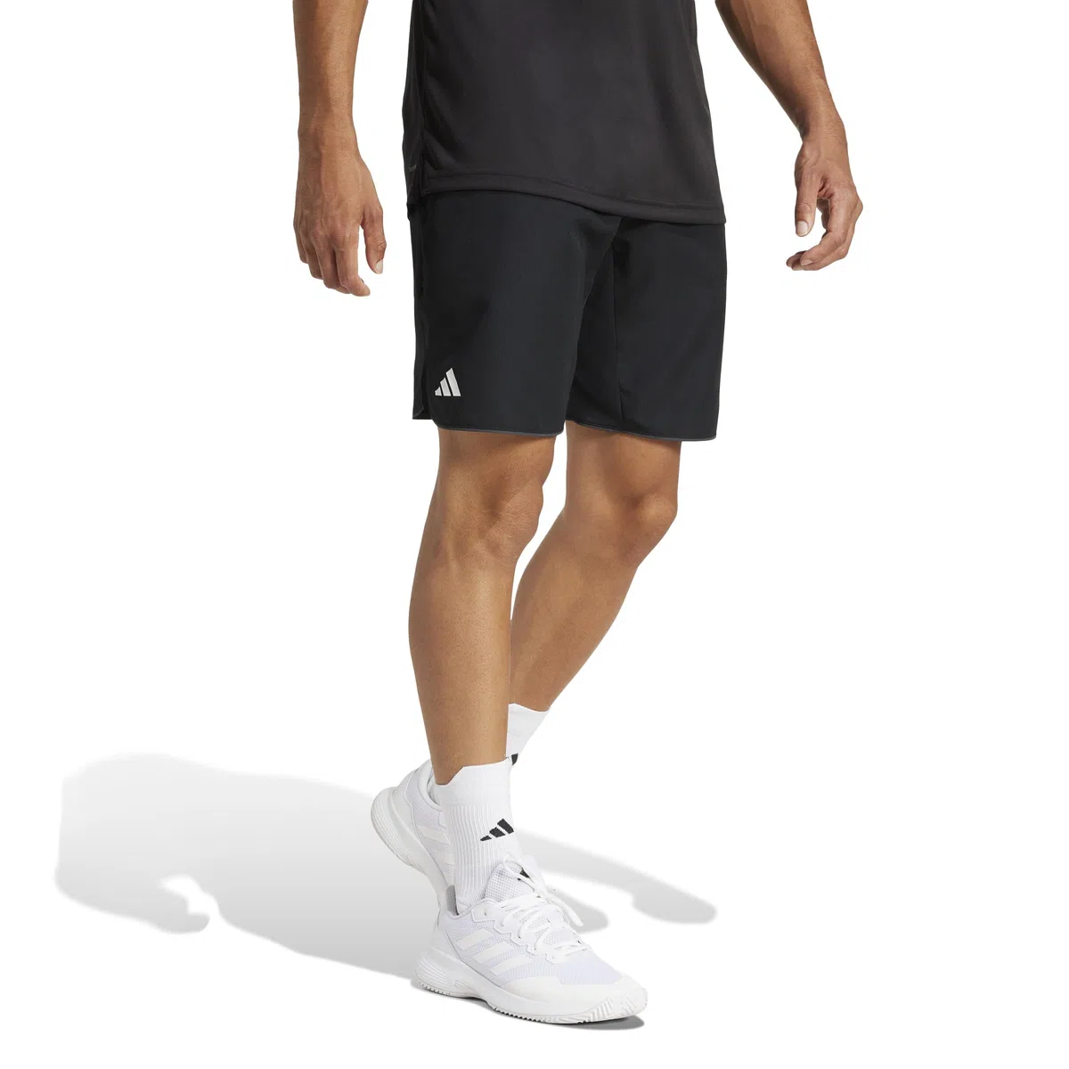 adidas Uomo Club Tennis Climacool Shorts, Black, M 9 inch