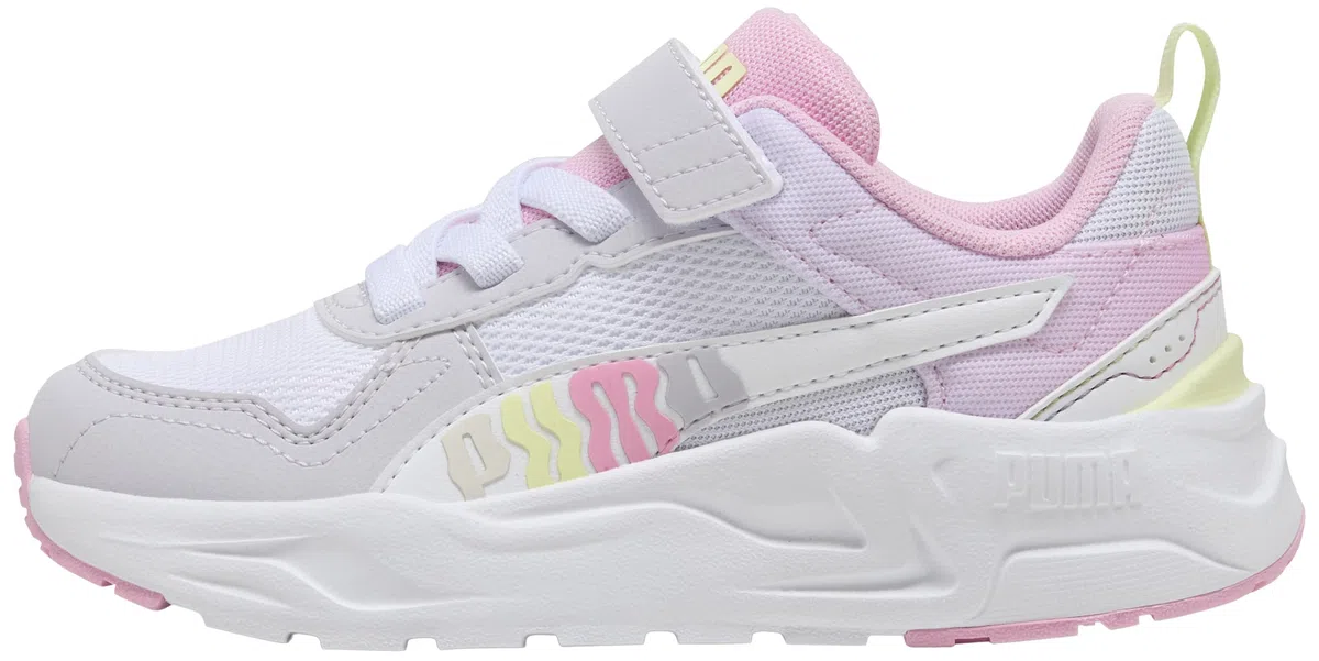 PUMA Trinity 2 Lt Come on AC+ PS Basket, Lavanda Pop Spritz Mela Bianco, 28 EU, PUMA SPIRITZ - Lavanda Pop con Mela Bianca, 28 EU