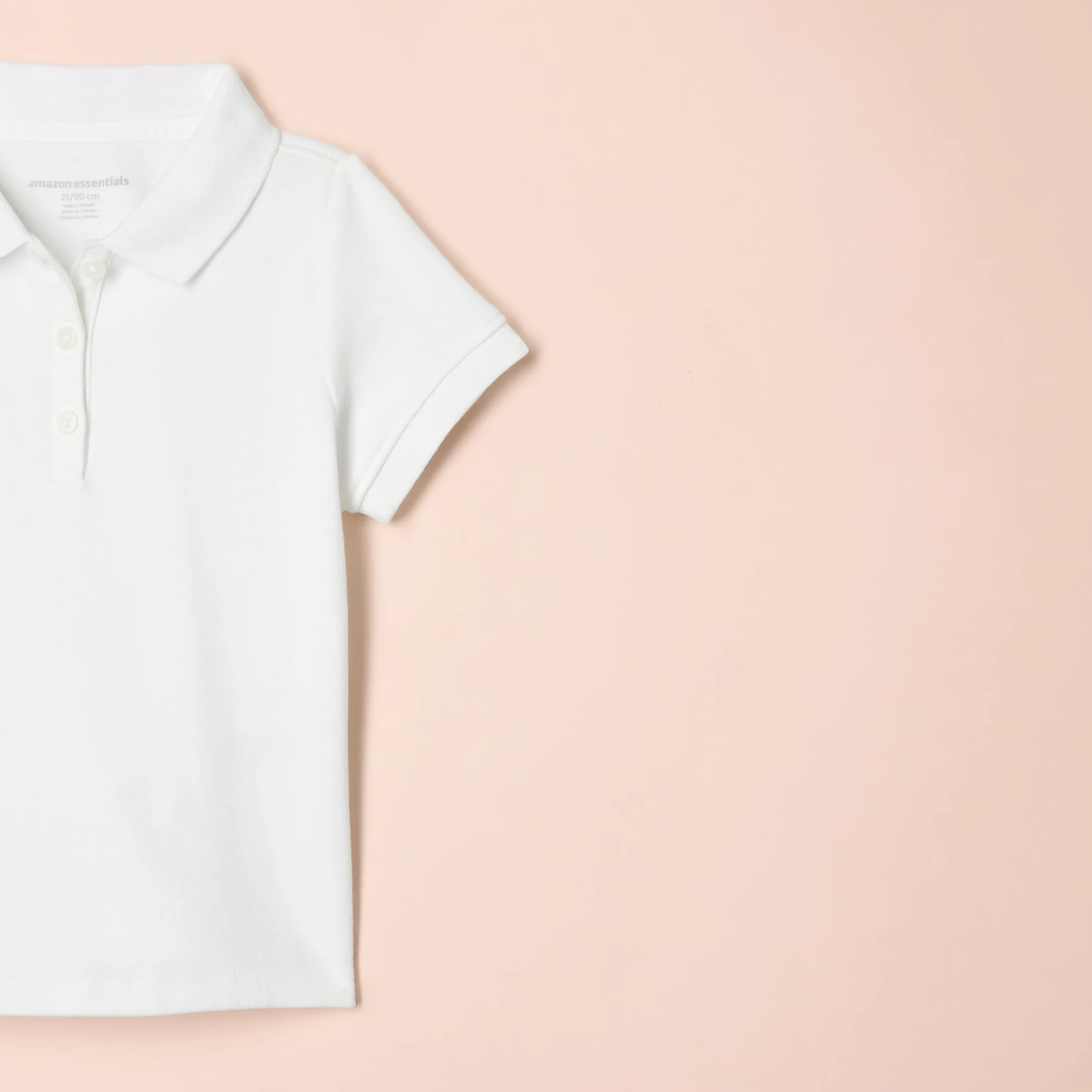Amazon Essentials Bambine e Ragazze Polo A Maniche Corte da Uniforme in Interlock