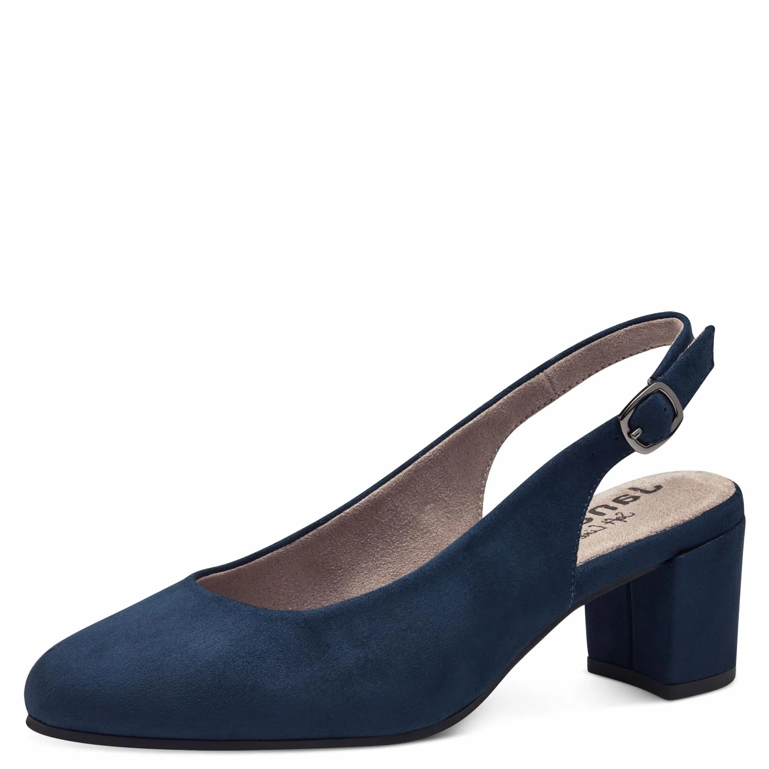 Jana Décolleté Slingback da Donna con Cinturino Regolabile Vegan