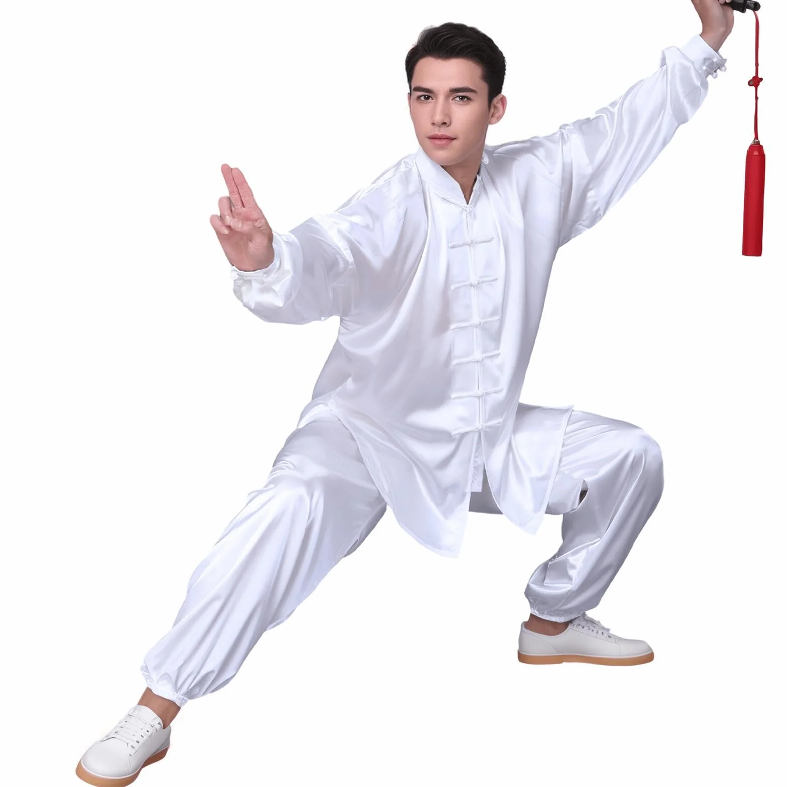 Andux Cinese Tradizionale Tai Chi Uniformi Kung Fu Abbigliamento Unisex SS-TJF01