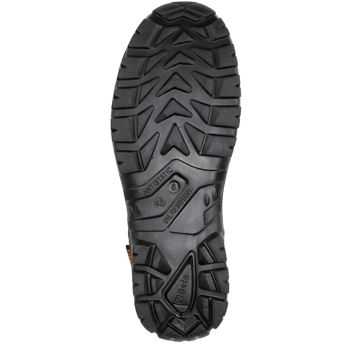 Beta 7243NC - Scarpe Antinfortunistiche Basic in Pelle Idrorepellente, Puntale Acciaio 200 J, Suola PU Bidensità, Lamina Antiperforazione
