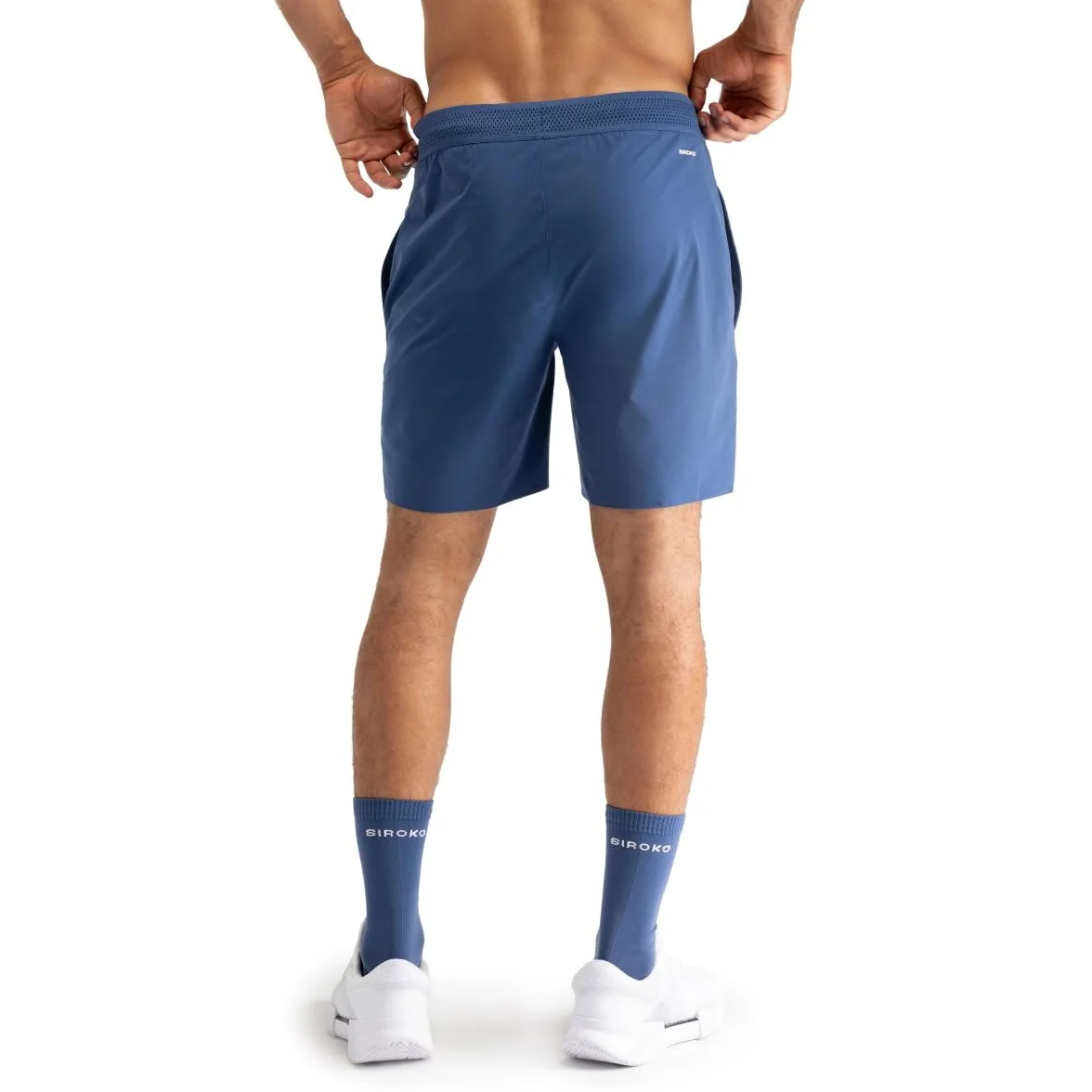 SIROKO Pantaloncini Tennis Velozix Blue Blu