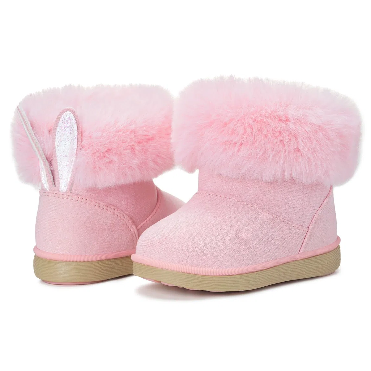 KVbabby Stivali Bambine Stivaletti da Neve Ragazze Caldo Fodera Bambini Stivali da Neve Scarpe da Invernali Antiscivolo Boots All'aperto