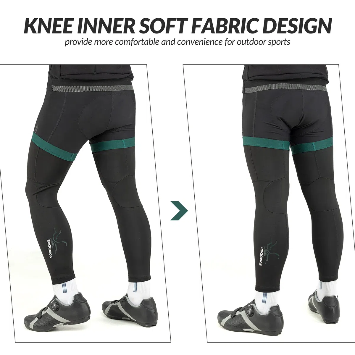ROCKBROS Manicotti Invernali, Manicotti da Ciclismo Termici, Antivento Protezione Traspirante, per Inverno Sport, Uomo Donna S-3XL