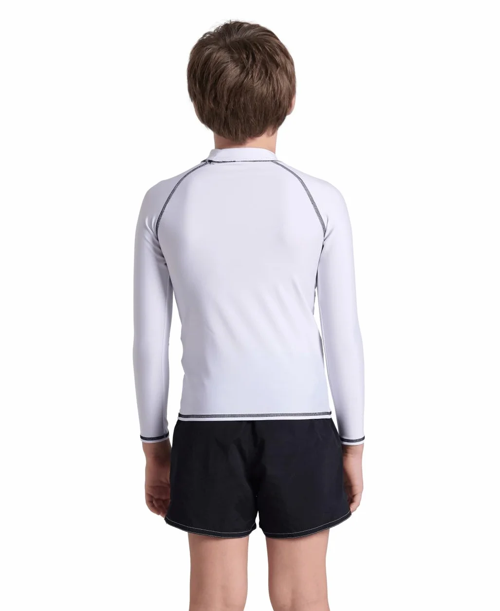 Arena Unisex Jr Arena Rash Vest L/S Graphic Rash Guard Shirt Bambini e Ragazzi