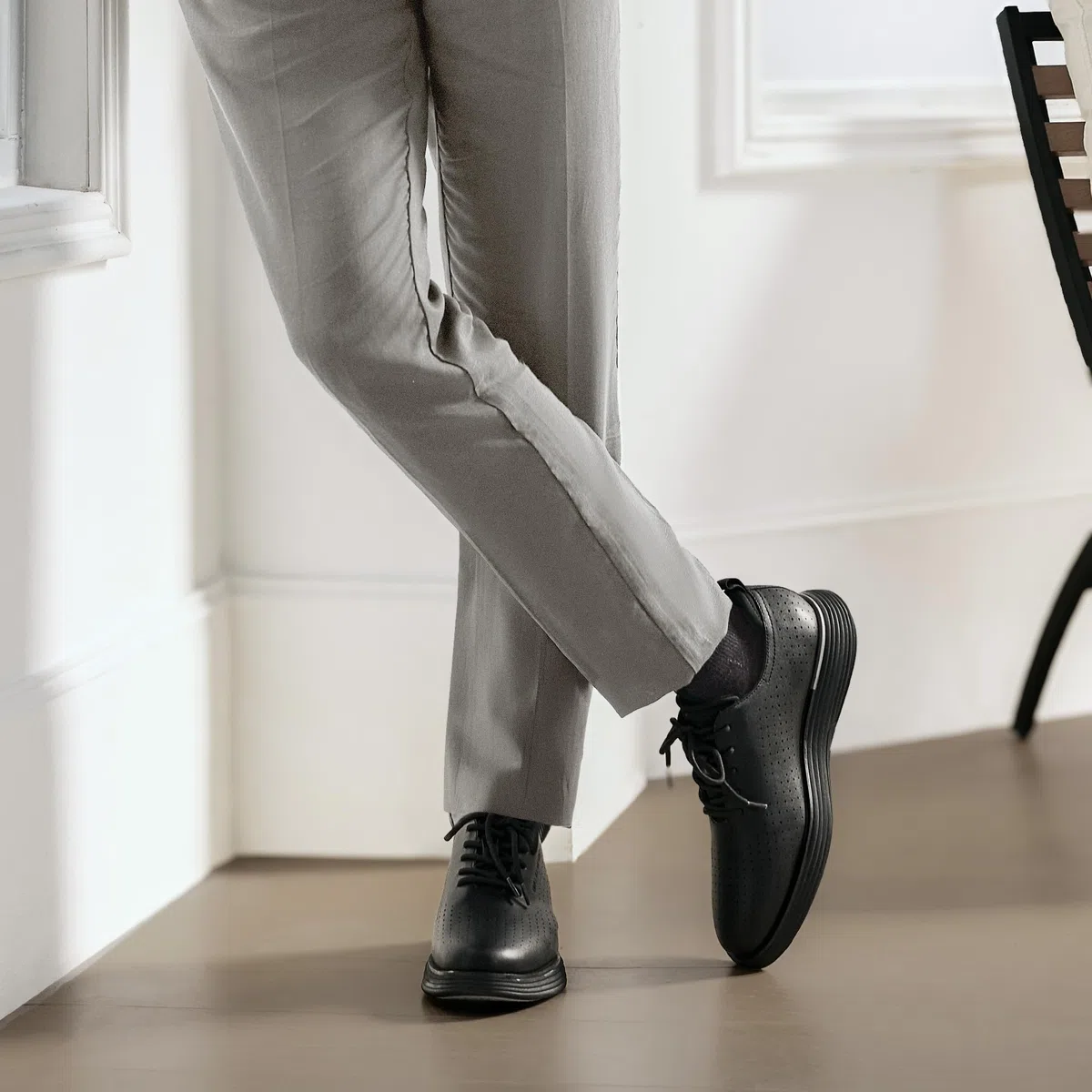 Bruno Marc Scarpe Uomo Eleganti Classiche Scarpe Uomo da Ginnastica Stringate Derby Oxford la Tomaia in PU