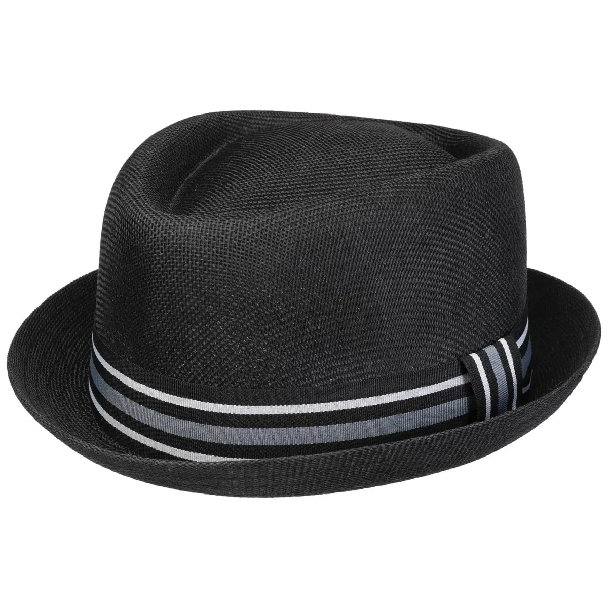 LIPODO Light Summer Cappello Pork Pie da Sole Fascia Multicolore Uomo Primavera Estate