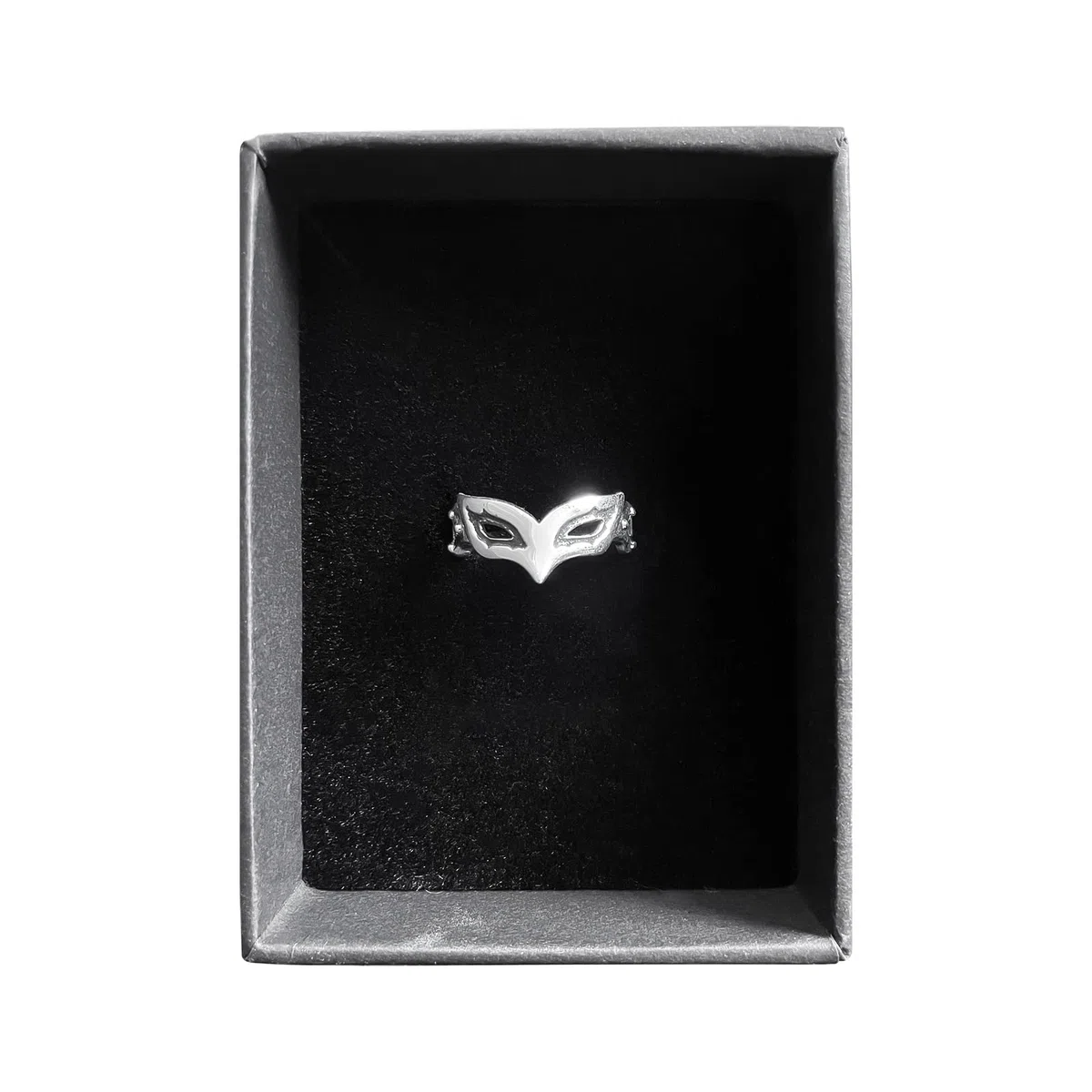 Anime Persona 5 P5 Joker Persona Anello S925 Argento Sterling Anello Cosplay Anello Regolabile 58 MM per Uomo Donna