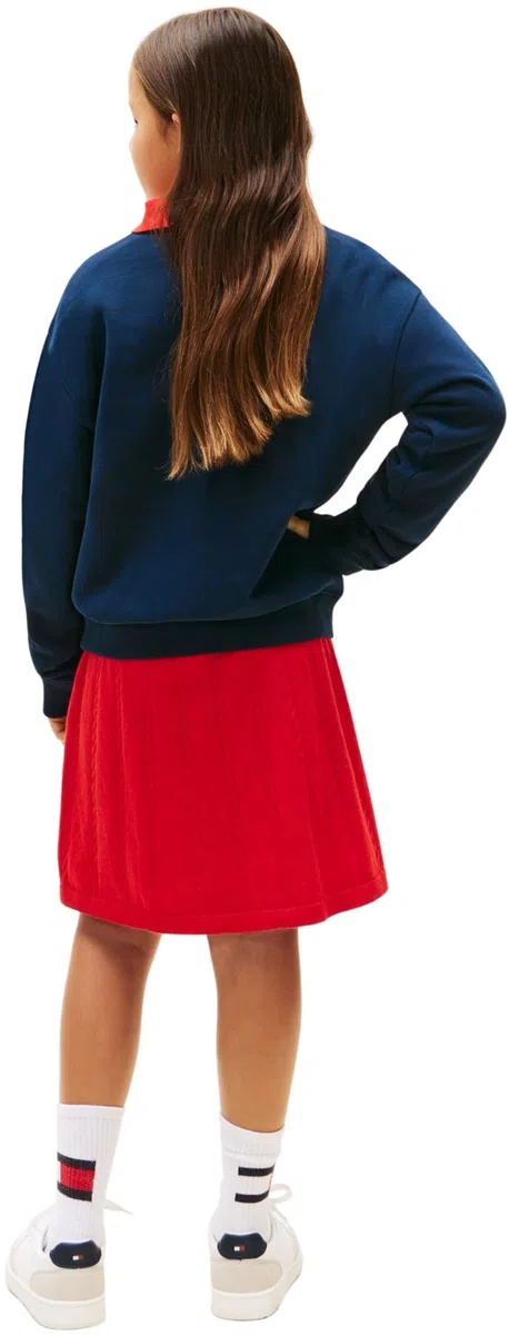 Tommy Hilfiger Mini Corp C-Neck Sweatshirt Ks0ks00665 Felpa Pullover Unisex - Adulto (Pacco da 1)