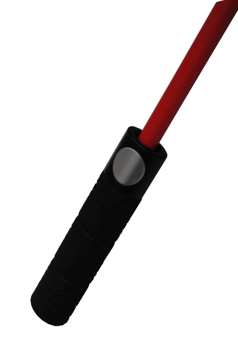 COLLAR AND CUFFS LONDON 95 KPH Ombrello Golf XL Antivento Robusto Grande Automatico Uomo Donna - Fibra di Vetro - Manico Antiscivolo - Da Pioggia - Classico Lungo - Nero