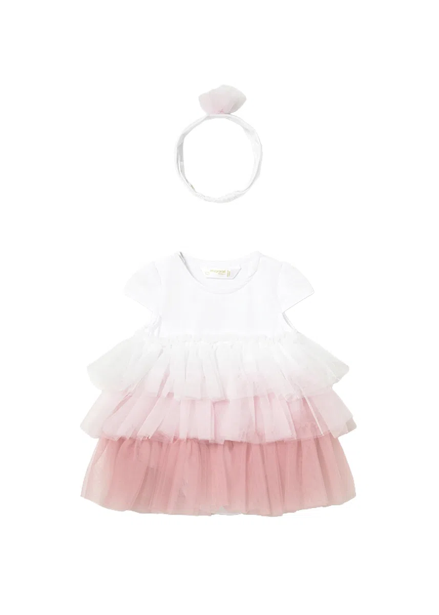 Mayoral Abito Newborn da NEONATA - Rosa Baby 1601 58 1-2M