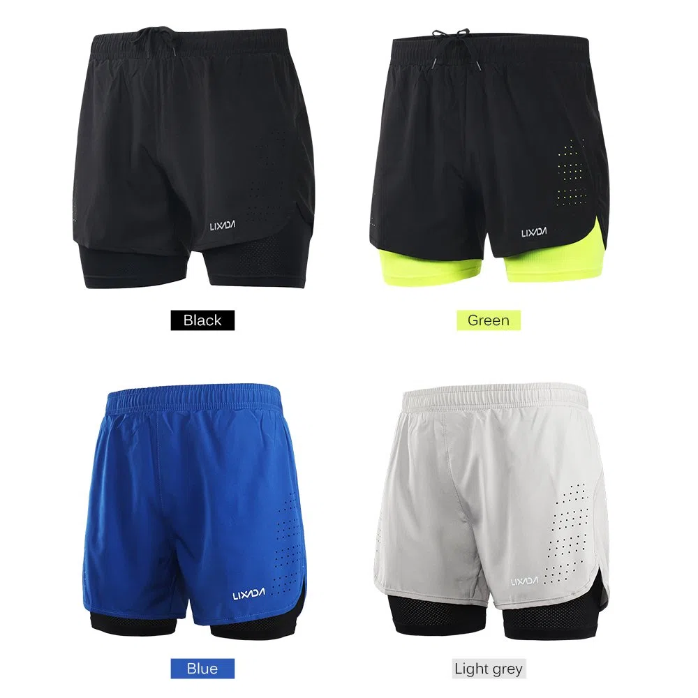 Lixada - Short De Course, Pantaloncini da Corsa Uomo