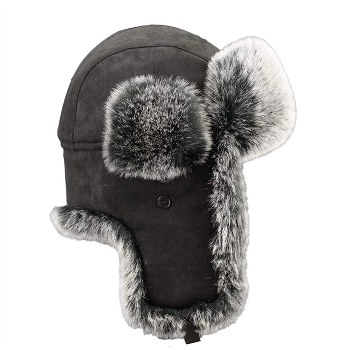 Insun Unisex Cappello Aviatore Pelle Scamosciata Cappello Invernale Ushanka Cosacco in Finta Pelliccia