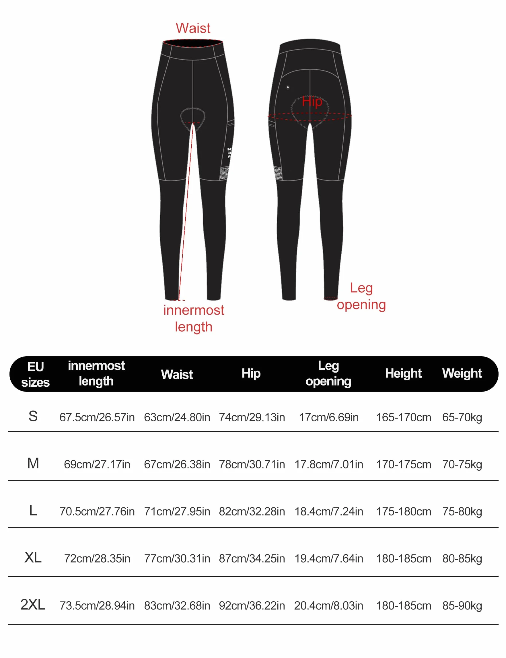 INBIKE Salopette Ciclismo Uomo con Tasca Pantaloni Ciclismo Imbottite 3D Uomo con Bretelle Pantaloni Bici da Strada Pantaloni MTB Asciugatura Rapida Traspirante