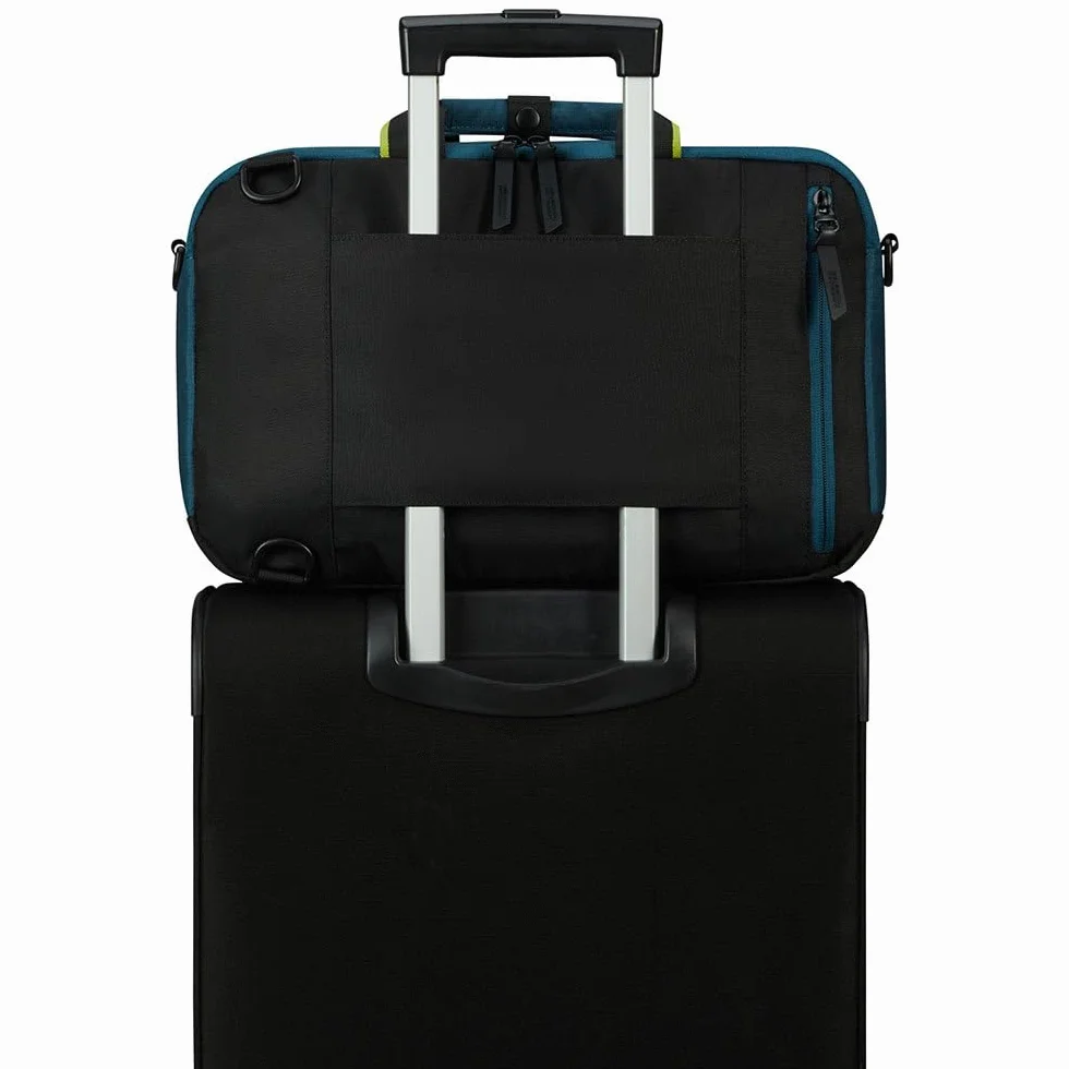 American Tourister Take2Cabin - Borsa da viaggio 3 vie Ryanair, 40 cm, 25 L, Blu (Harbor Blue)