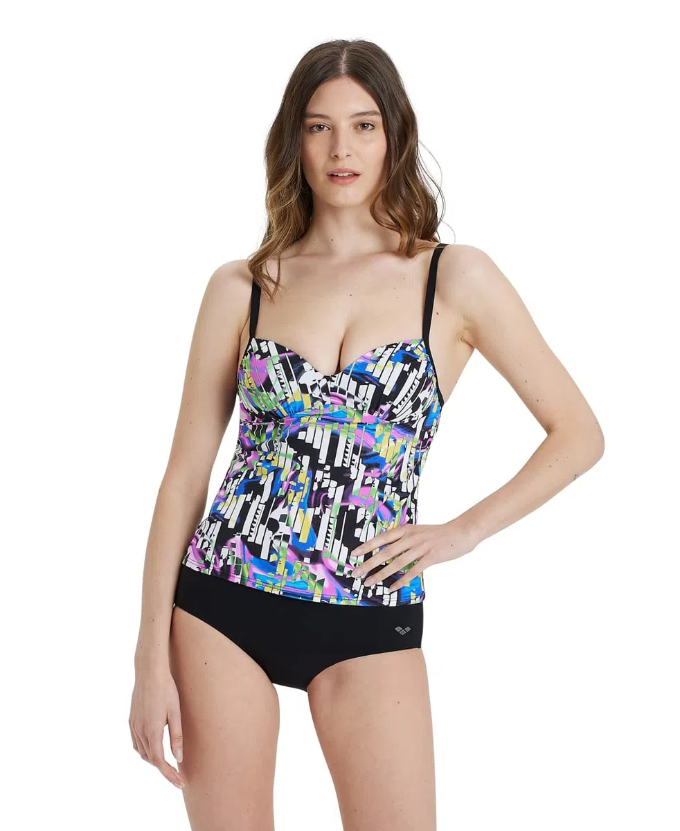 Arena Carolina Costume da Bagno Tankini Donna (Pacco da 1)