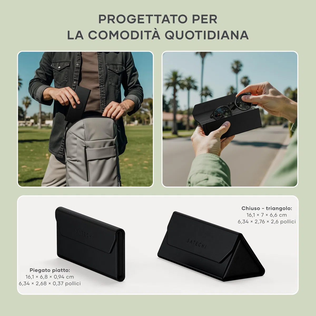 Satechi FindAll Custodia Intelligente per Occhiali