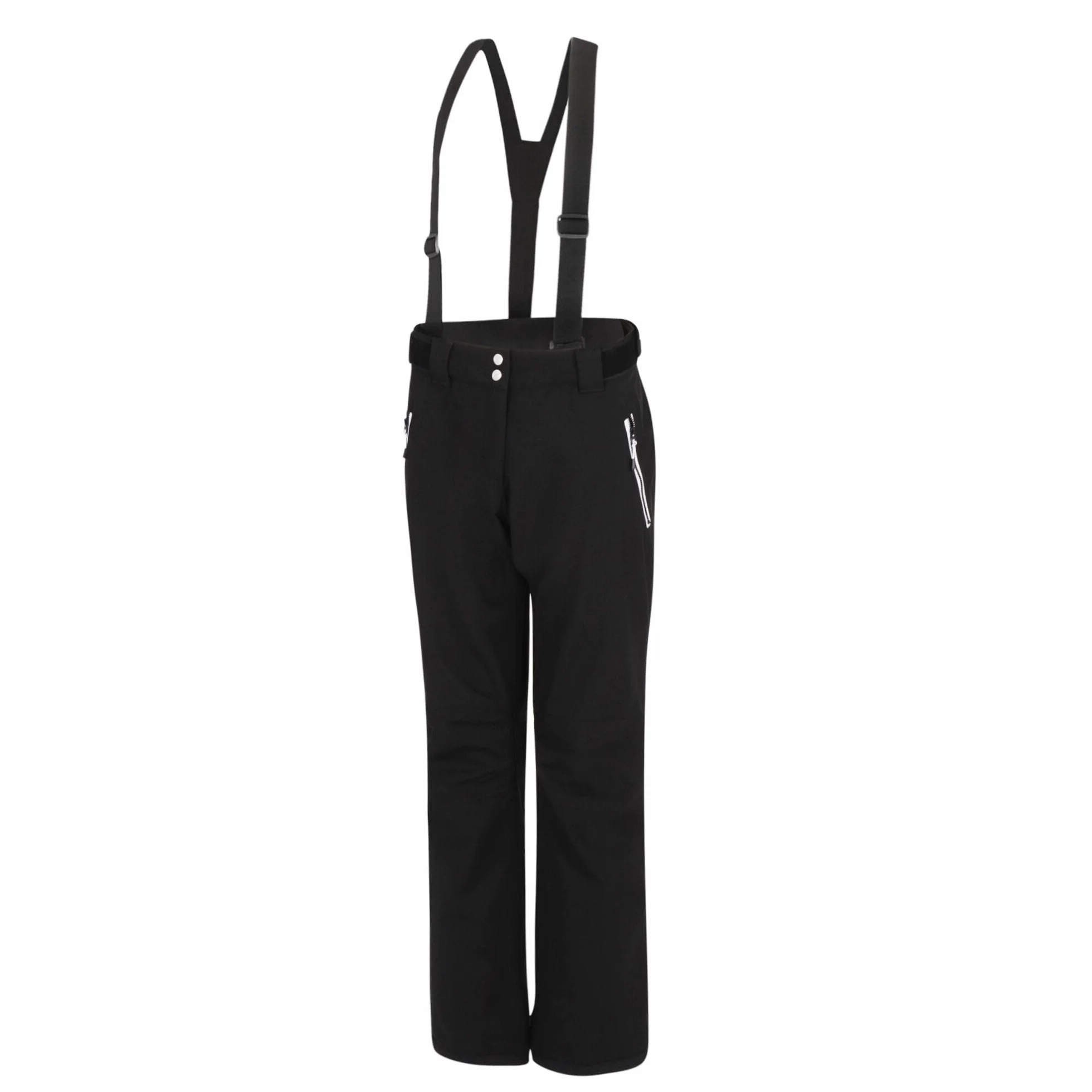 Dare 2B Salopette De Ski Imperméable Effused II, Pants Donna, Nero, FR : 2XL (Taille Fabricant : 18)