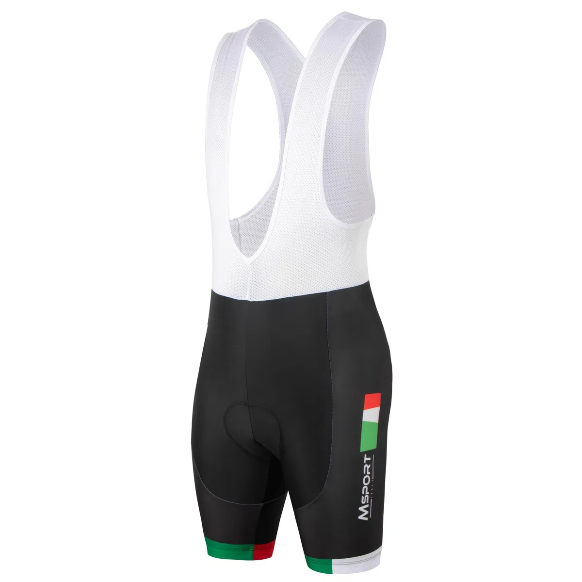 Msport Set Completo Abbigliamento Ciclismo – Maglia + Salopette con Pantaloncini Imbottiti in Gel 5D Antishock