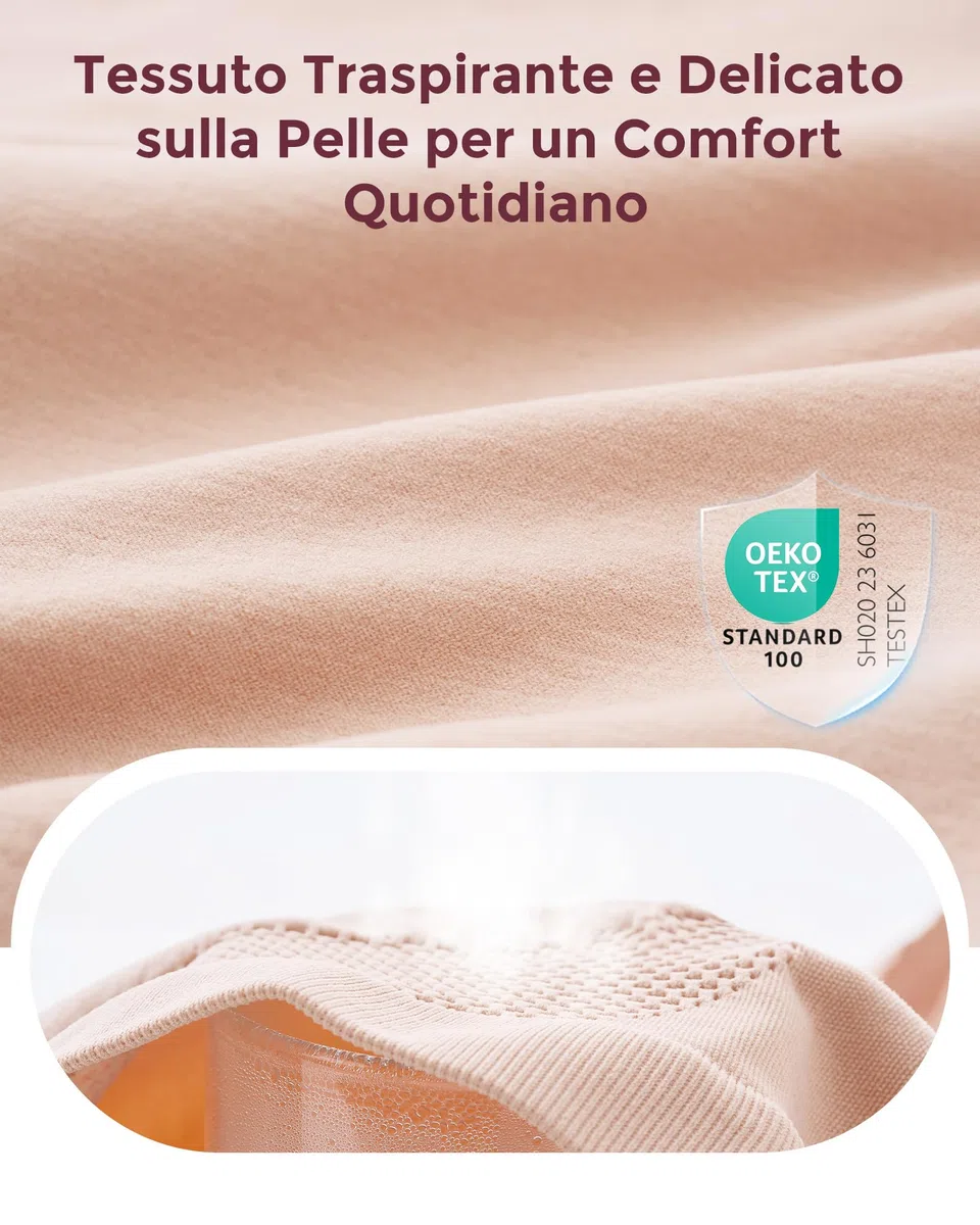 momcozy Intimo Donna Premaman Vita Alta - Morbido, Elasticizzato e Senza Cuciture, Adatto sopra la Pancia