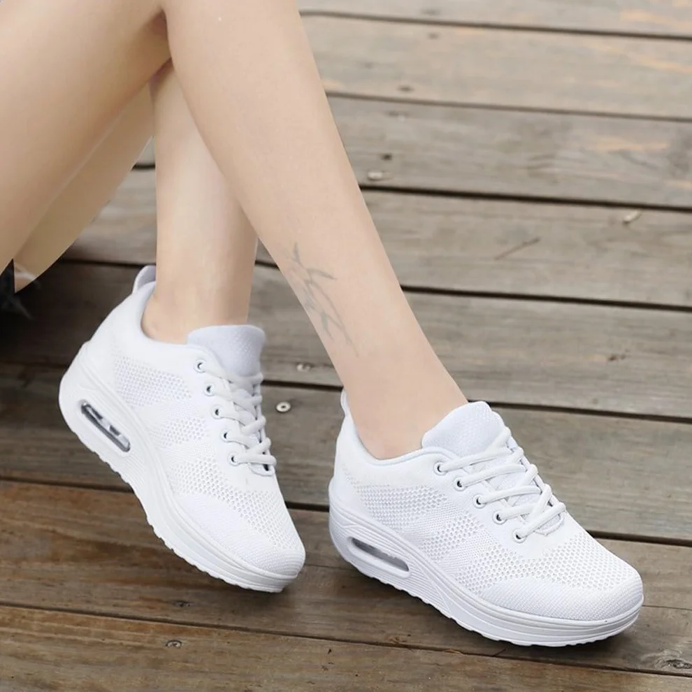 Sneaker Donna Comodo Scarpe,Casual Dimagrante Passeggio Scarpe da Ginnastica Outdoor Tennis Piattaforma Running Traspiranti Scarpe Jogging