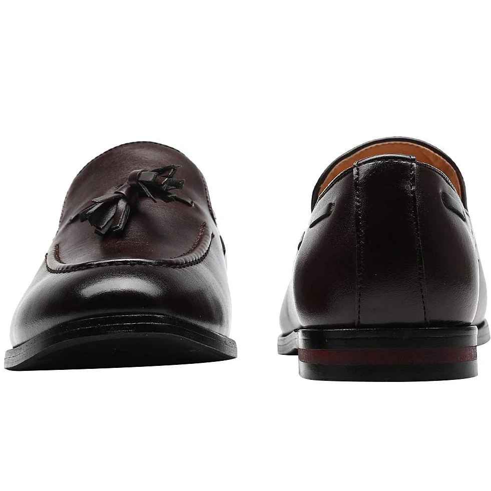 Uomo Classico Stile Britannico Nappa Mocassini Pelle Sintetica Leggero Pantofole