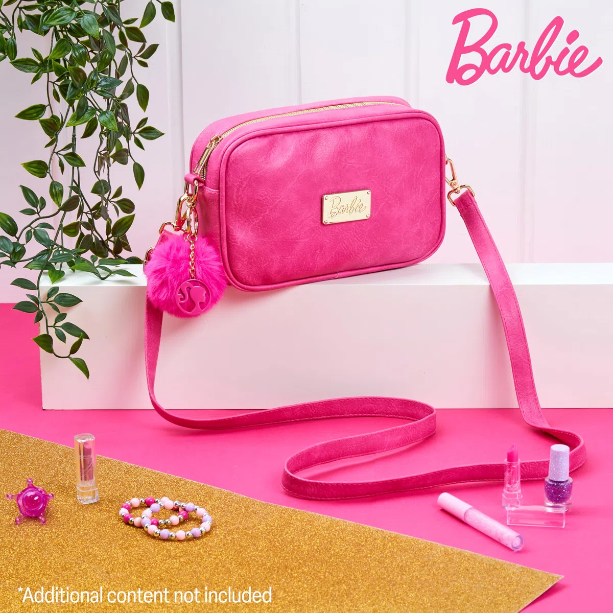 Barbie Borsetta con Tracolla Rimovibile, Scomparto Interno e Cerniera Bambina