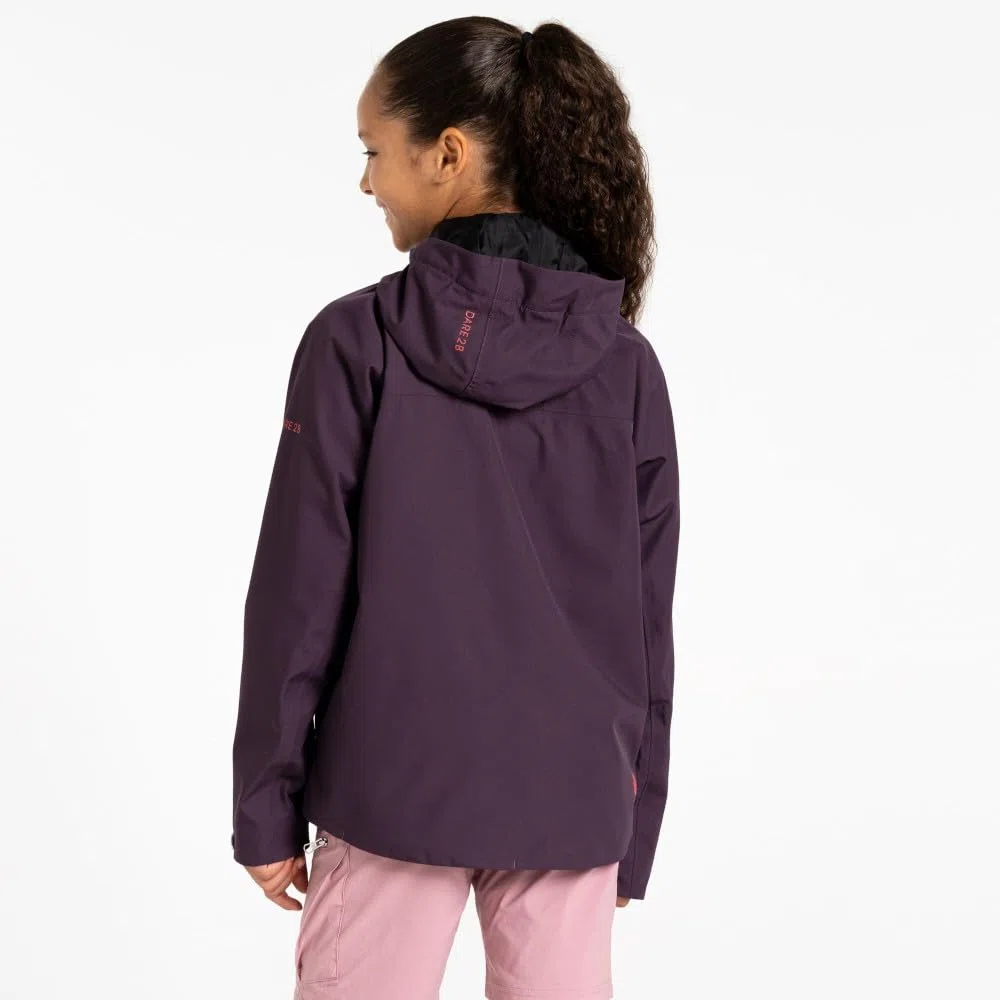 Dare 2b Ragazze Roam Giacca Impermeabile Zip