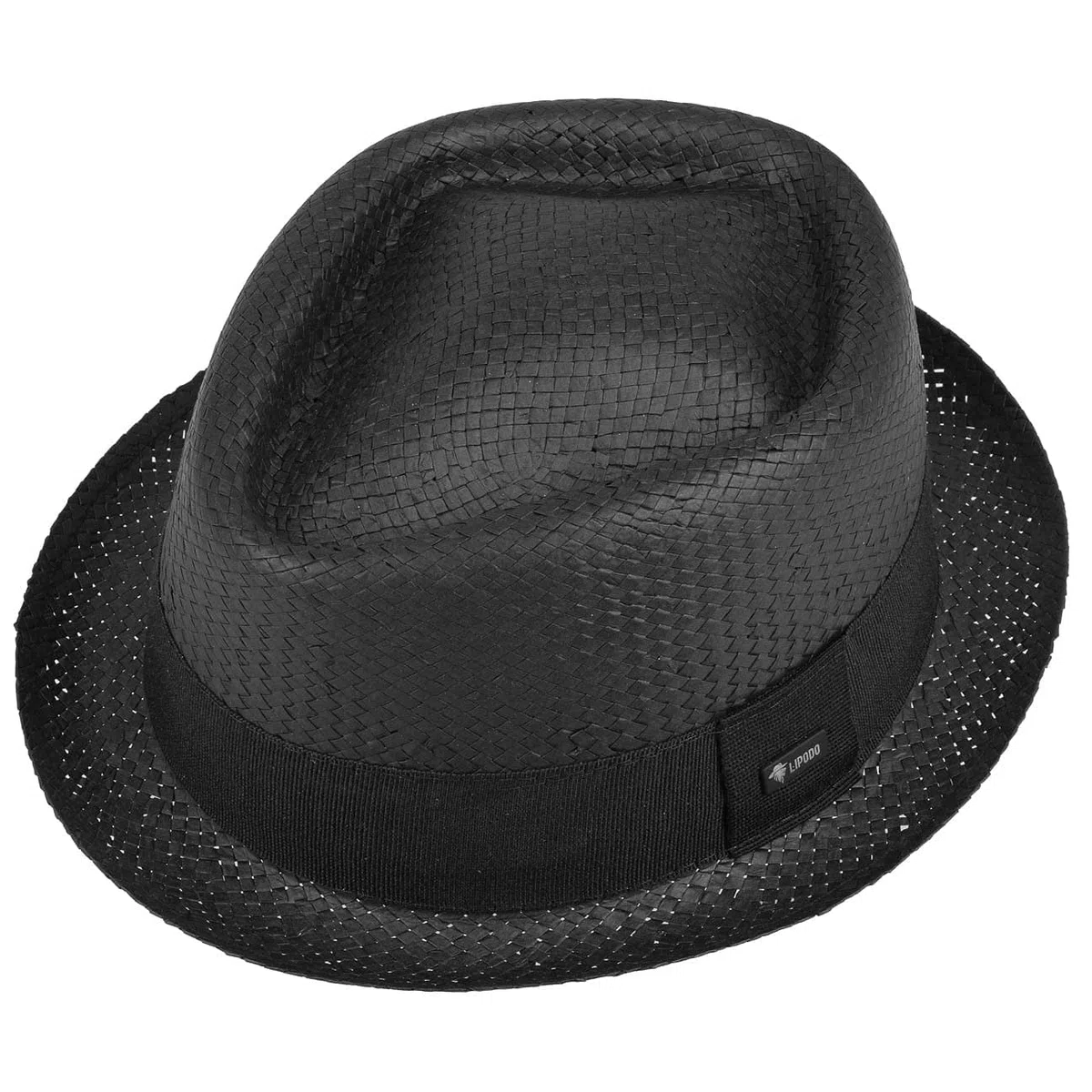 LIPODO Acapulco Cappello Pork Pie Paglia Prodotto in Italia Unisex Primavera Estate