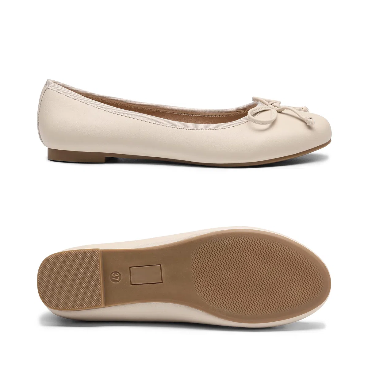 DREAM PAIRS Scarpe Basse da Balletto morbide e Confortevoli con Punta a Punta da Donna