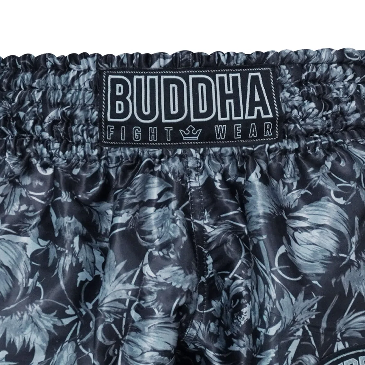 Buddha Fight Wear - Pantaloni Muay Thai e Kick Boxing Modello Diavolo Europeo - Tessuto Raso Premium - Nuovo