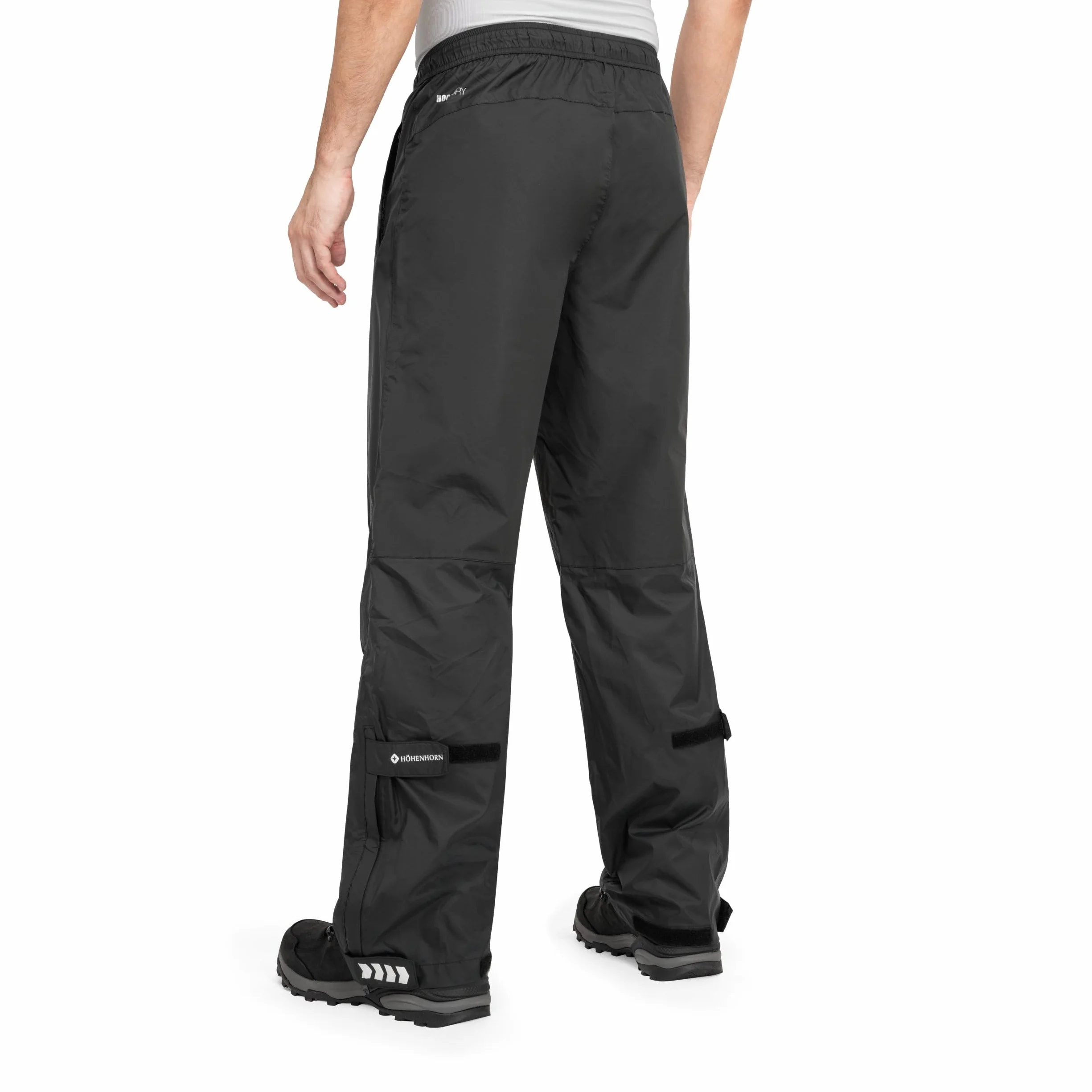 Höhenhorn Pluvia Pantaloni da uomo, impermeabili, antipioggia, per colonna d'acqua fino a 5000 mm, traspiranti, con custodia per il trasporto, per attività all’aperto