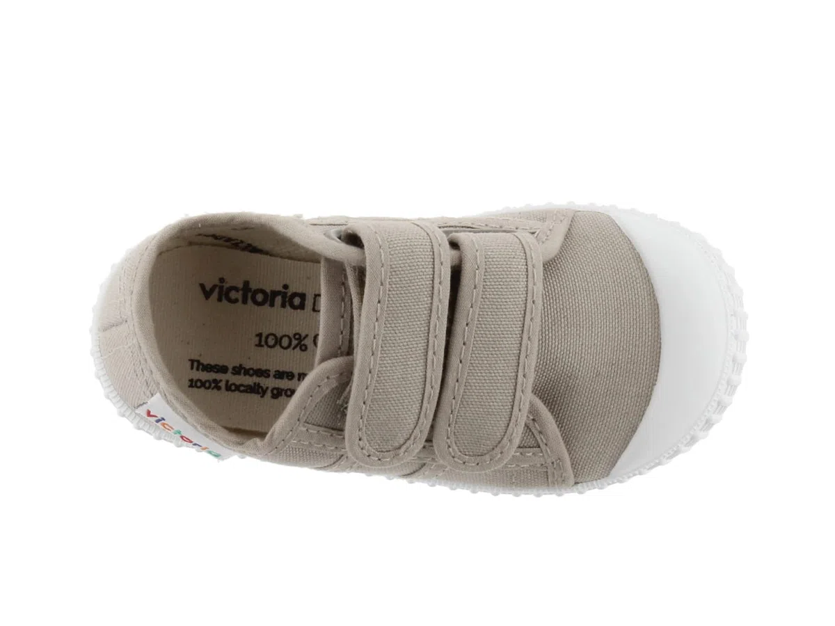 victoria Sneaker Unisex 1915 Tela & Doppia Chiusura A Strappo & Punta Rinforzata 136606 per Bambini
