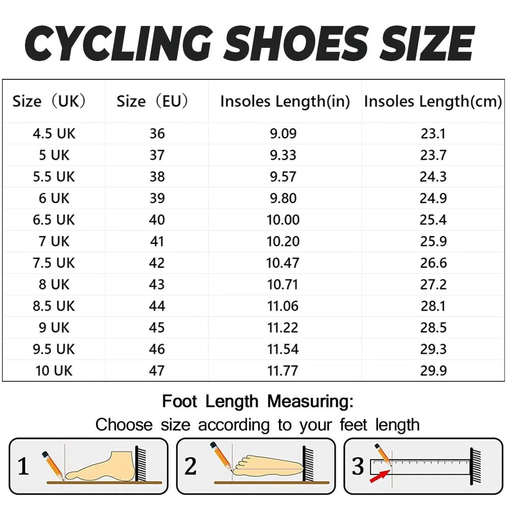 Scarpe Ciclismo Strada con SPD Blocco Pedale, Scarpe Ciclismo Strada Uomo, Unisex Uomo Donna Equitazione MTB Road SPD da Ciclismo da Bici 36 EU -47 EU