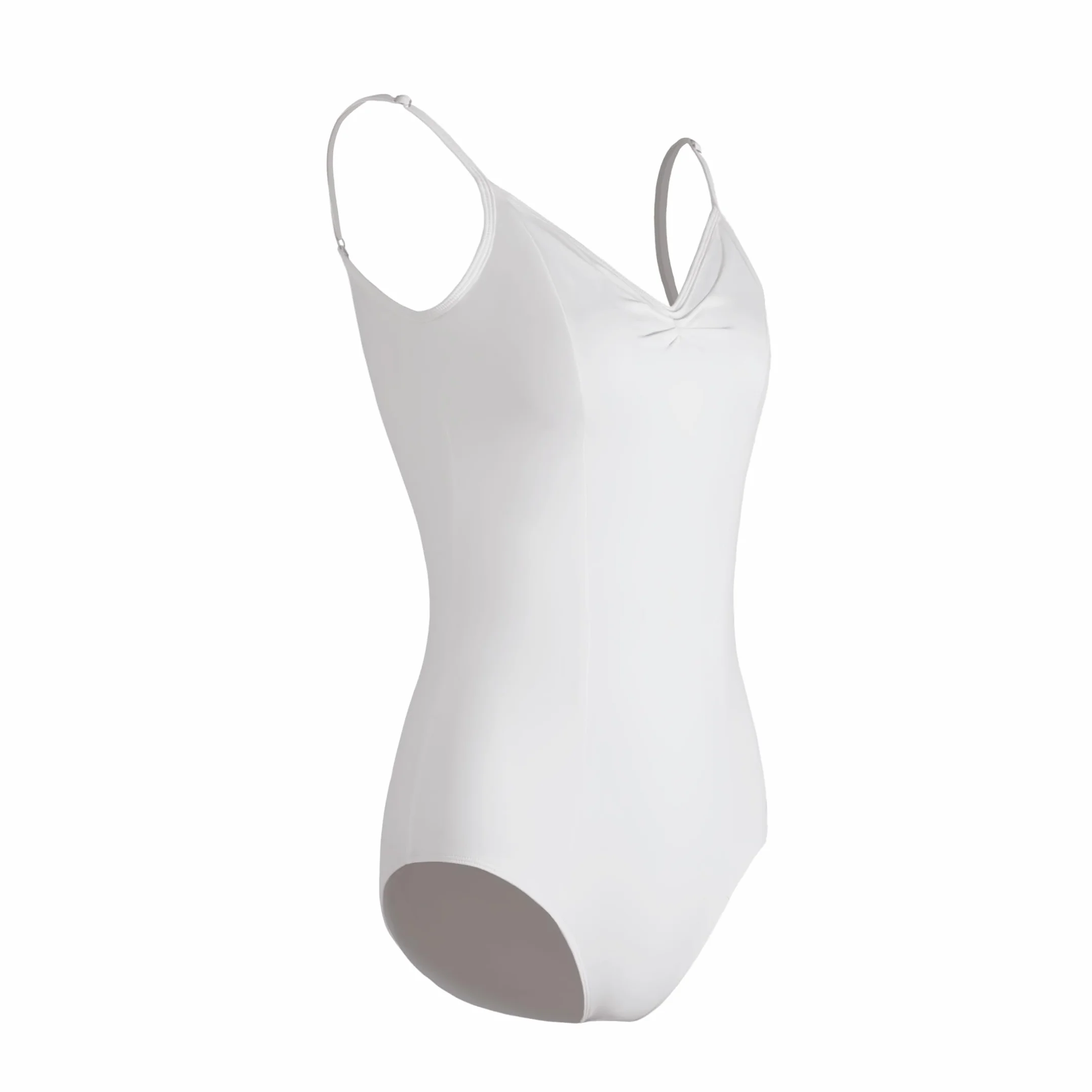 HROYL Body da Danza per Donna Classica Scollo a V Body da Balletto Body Ginnastica Leotards con Spalline Regolabili, C11