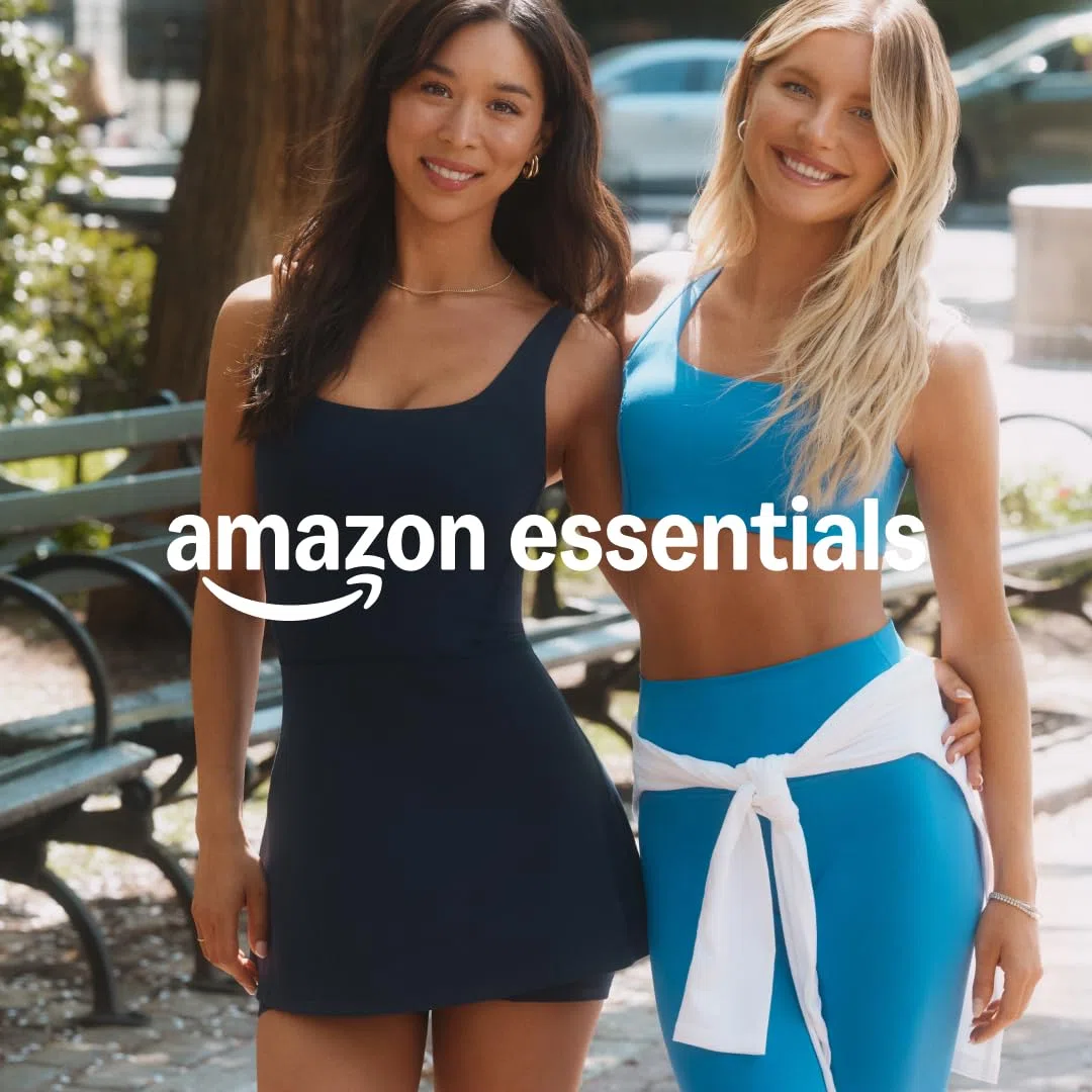 Amazon Essentials Abito Tecnico da Tennis Lungo in FormFlex Morbidissimo Donna