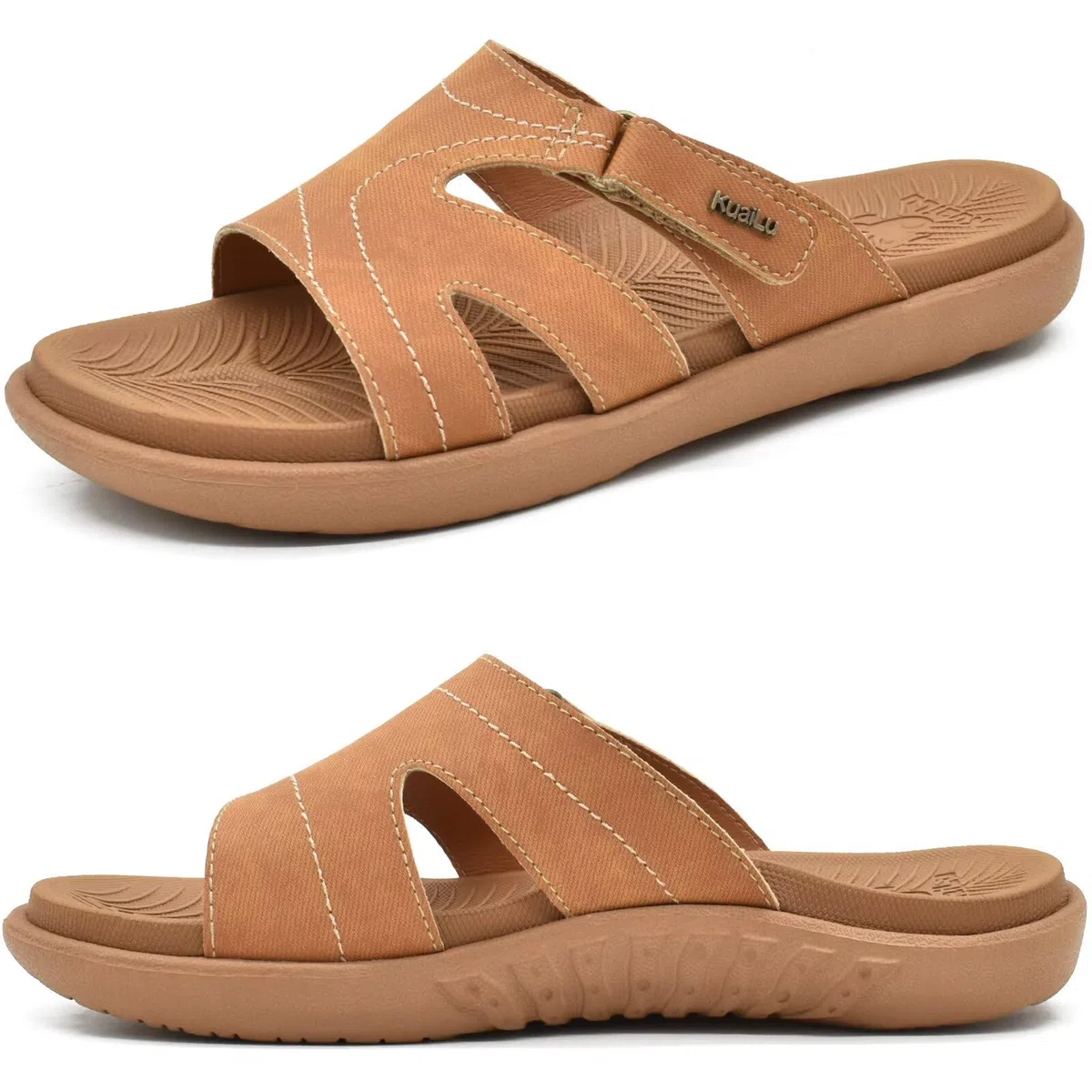 KuaiLu Ciabatte Donna Ortopediche Moda Leggere Comode Supporto Arco Plantare Doccia Sandali Estive Spiaggia Piscina Aperte Mare Pantofole Antiscivolo Gomma Suole Scarpe