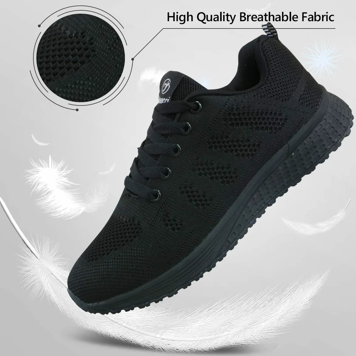 Youecci Donna Scarpe da Ginnastica Corsa Sportive Fitness Running Sneakers Lacci all'Aperto Scarpe with+Comoda