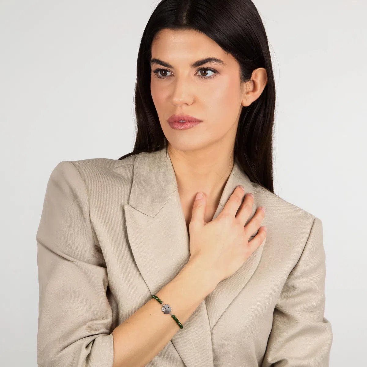 Morellato Bracciale Donna, Collezione Valentina, in Acciaio, pietra, Agata naturale - SATQ08