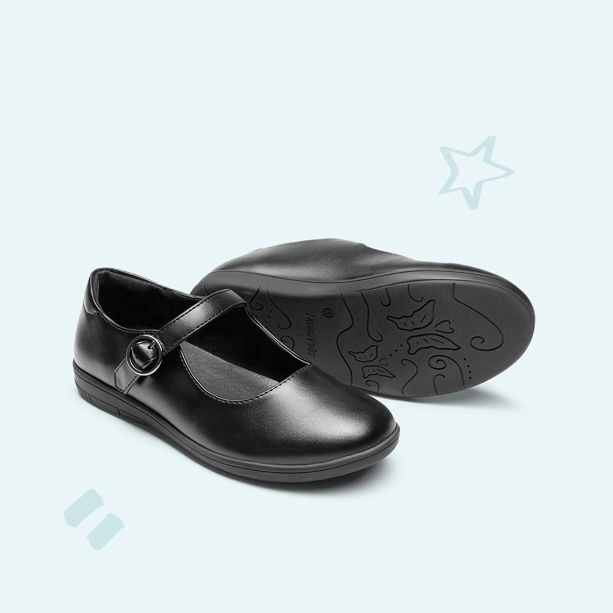 DREAM PAIRS Ragazze Mary Jane Ballerine Ballerine Scarpe Uniformi Scolastiche
