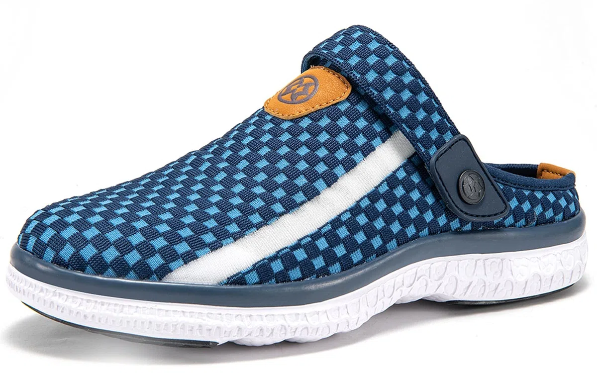Zoccoli Sabot Uomo Donna Spiaggia Giardino Pantofole Maglia Traspirante Clogs Scarpe da Mare Estate Sandali Antiscivolo Piatto Ciabatte