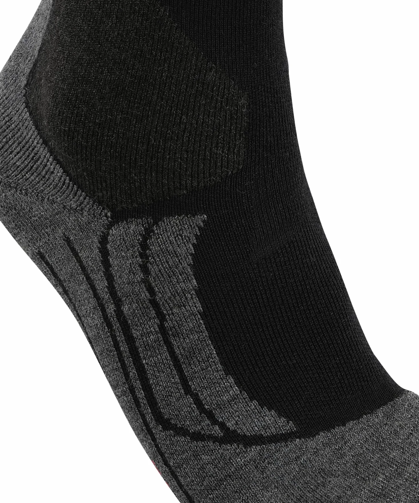 FALKE uomo SK2 Wool calzini da sci traspiranti asciugatura rapida termoregolanti antiodore lana filo funzionale imbottitura media protezione tibia spessi caldi 1 paio