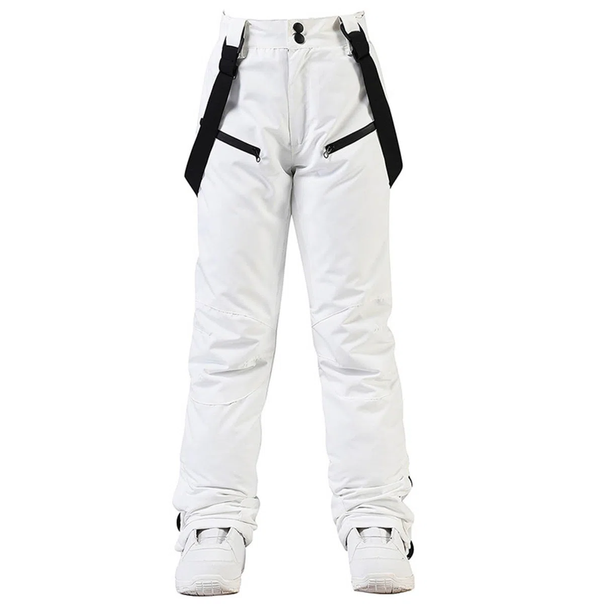 Generisch Pantaloni da sci invernali da uomo, caldi e spessi, per il tempo libero, traspiranti, antivento, impermeabili, comodi, flessibili, durevoli, attività all'aria aperta
