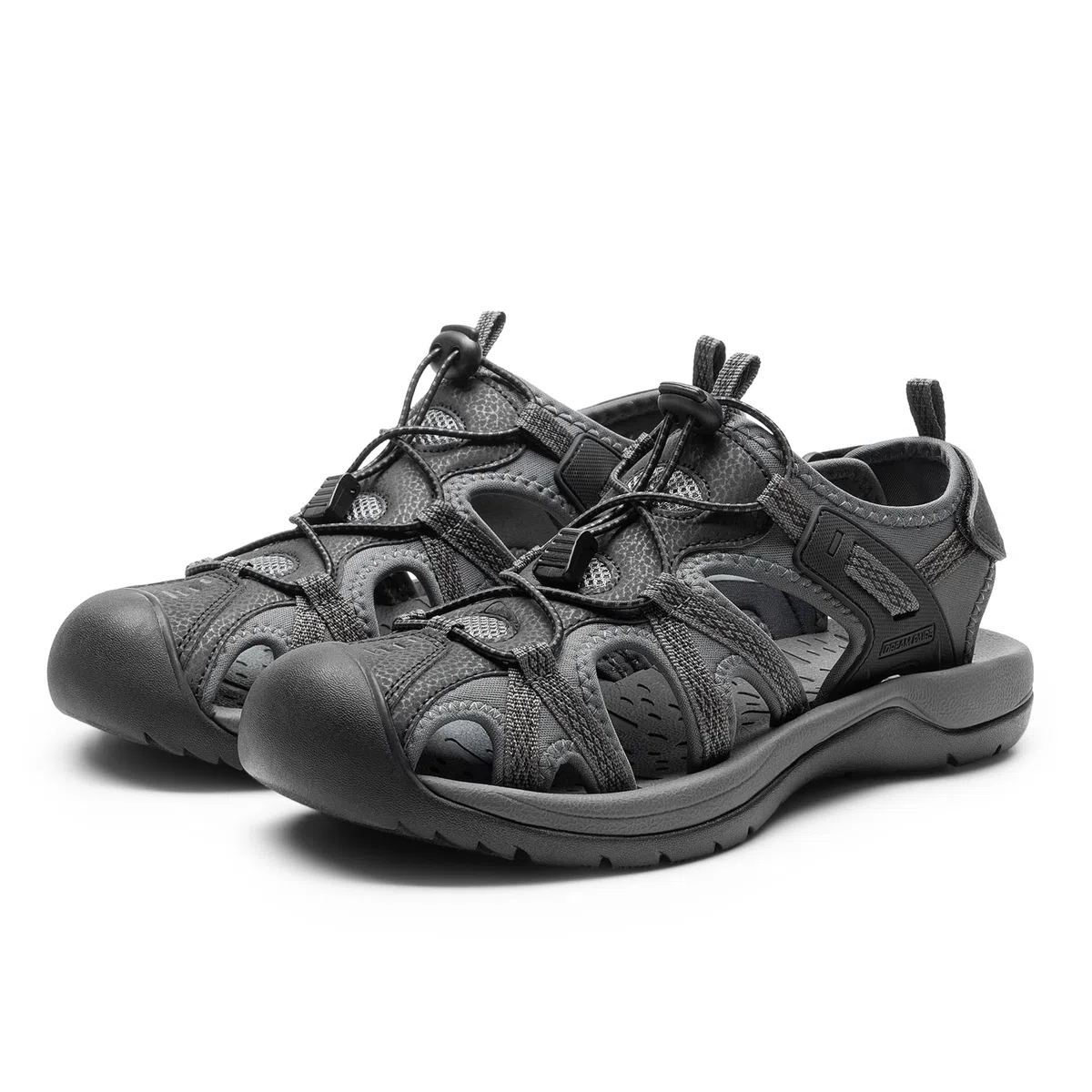 DREAM PAIRS Estivi Sandali da Uomo Sportivo Spiaggia Antiscivolo Scarpe da Trekking Chiuse