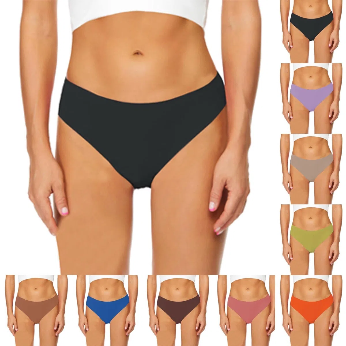 Generico Costume Ciclo Mestruale Donna 4 Strati a Prova di Perdite Mestruale Slip Vita Bassa Mestruali Mutande per Ciclo Medio Costume da Bagno per Adolescenti Ragazze Donna