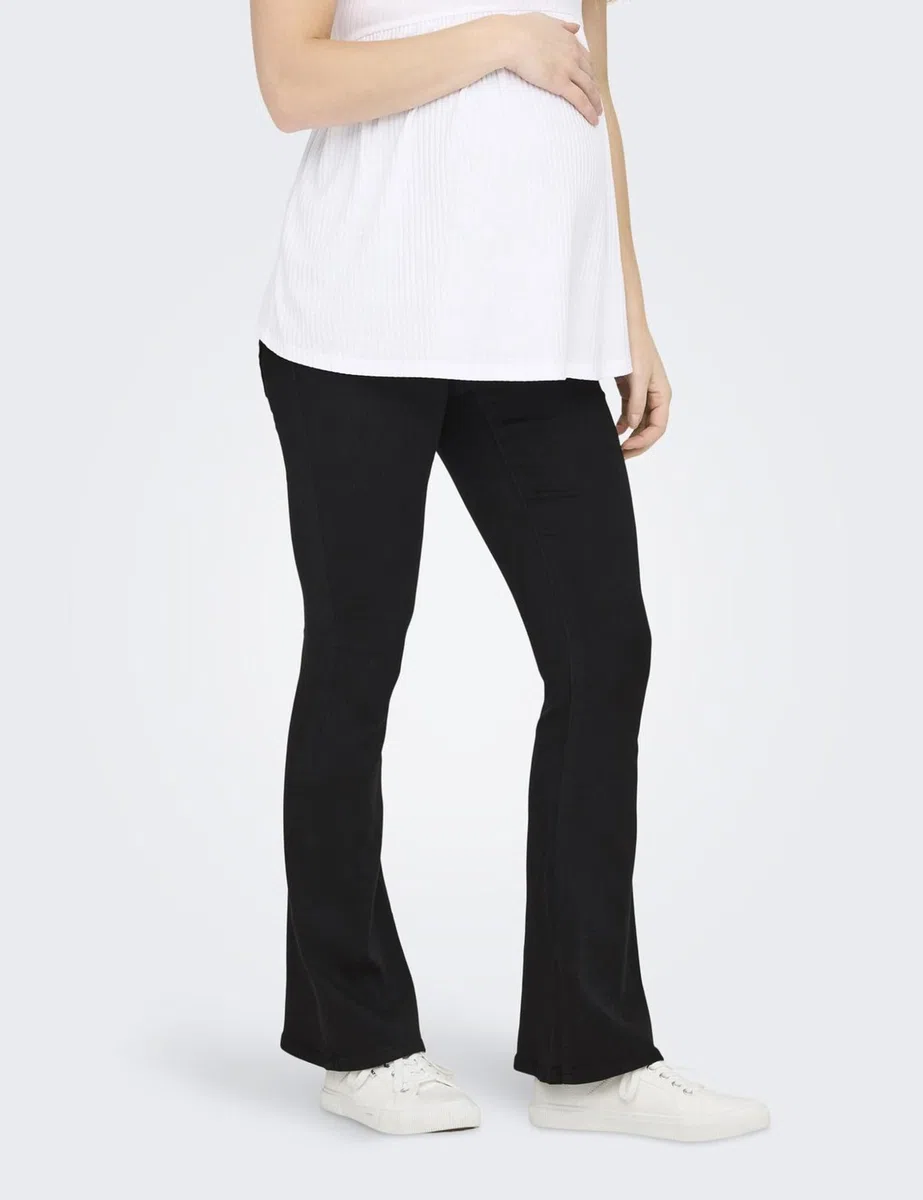 ONLY MATERNITY Olmrain Life Reg Push Up Flared Noos Donna